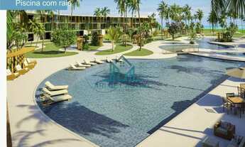 Imagem 5: Apartamento com 2 Quartos com Varanda Gourmet, Frente Piscina e Vista Mar no Milagres Beac