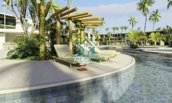 Imagem 3: Apartamento com 2 Quartos com Varanda Gourmet, Frente Piscina e Vista Mar no Milagres Beac