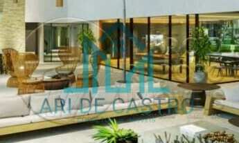 Imagem 2: Apartamento com 2 Quartos com Varanda Gourmet, Frente Piscina e Vista Mar no Milagres Beac