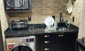 Imagem 5: Sol Alphaville Hotel & Residence - Flat à venda; 43m²; 1 vaga; centro de Alphaville; mobil