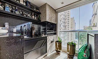 Imagem 4: Splendore - Apto de 243m²; 3 suítes; 3 vagas; centro de alphaville; apto mobiliado