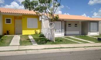 Imagem: Casa 2/4 no condomínio Moradas Clube Azaleias