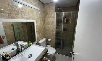 Imagem 5: Apartamento com 2 dormitórios sendo uma suíte, 70m² de area util e uma vaga de garagem cob