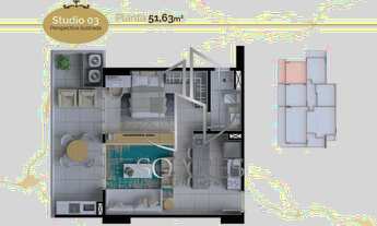 Imagem 2: Vogue Nazaré - Apartamentos de 62,96m² com 2/4 e 1 suíte, perfeitos para você 14