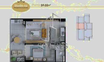 Imagem 5: Vogue Nazaré - Studios e Apartamentos de 1 e 2 quartos (1 suites) com conforto e praticida