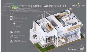 Imagem: MONDRIAN SMART HOUSE Casa com 3 suítes
