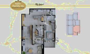 Imagem 5: Vogue Nazaré - lazer completa com piscina, churrasqueira, academia, salão de festas, e mui