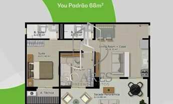 Imagem 2: YOU RESIDENCE -VENHA CONHECER UM LAR QUE OFERECE EQUILIBRIO COM 2 A 3 QUARTOS204
