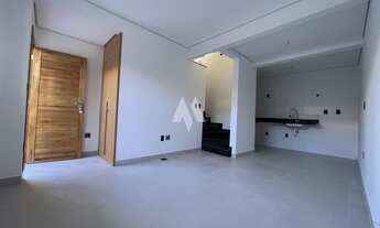 Imagem 3: Casa nova com 2 dormitórios 2 suítes - Marapé em Santos