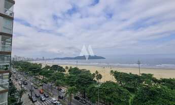 Imagem 3: Apartamento Padrão de 3 dormitórios com vista total das praias de Santos
