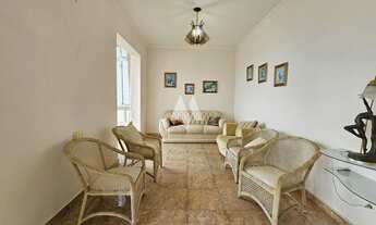 Imagem 4: Apartamento com vista mar à venda com 2 dormitórios, sendo 1 suíte no Boqueirão em Santos