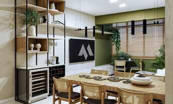 Imagem 3: Apartamento reformado 3 quartos/suítes 1 vaga à venda no José Menino em Santos/SP