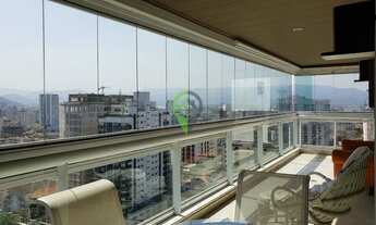 Imagem 3: Apartamento - 4 dormitórios, 235 m² - venda - Aparecida - Santos/SP!