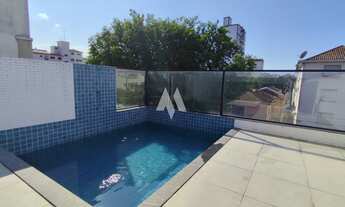 Imagem 7: Casa sobreposta alta à venda com 4 suítes e piscina no bairro do Boqueirão em Santos/SP