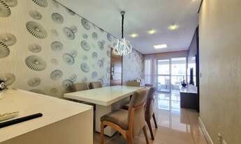 Imagem 2: Apartamento em andar alto com 3 suítes e vista livre a venda no boqueirão em Santos