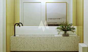 Imagem 3: Apartamento reformado 3 quartos/suítes 1 vaga e vista mar à venda na Pompéia em Santos/SP