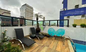 Imagem 4: Cobertura Duplex à venda com 4 suítes e lazer privativo no Boqueirão em Santos/SP