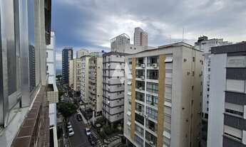 Imagem 6: Apartamento 02 quartos, vista mar na quadra da praia no Boqueirão, garagem, dependência co