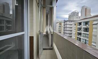 Imagem 7: Apartamento 02 quartos, vista mar na quadra da praia no Boqueirão, garagem, dependência co