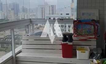 Imagem 5: Apartamento para locação com 3 dormitórios e lazer completo na Ponta da Praia em Santos/SP