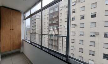Imagem 4: Apartamento à venda com 2 dormitórios e vista para o mar no bairro Aparecida em Santos/SP