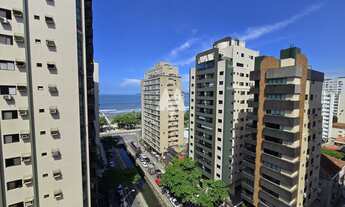 Imagem 2: Apartamento em Aparecida, Santos/SP, 2 dormitórios + 1 reversivel 1 suíte 2 vagas vista ma