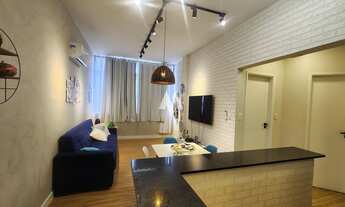 Imagem 2: Apartamento em Gonzaga, Santos/SP - Locação 1 dormitório, 1 vaga - TOTALMENTE MOBILIADO