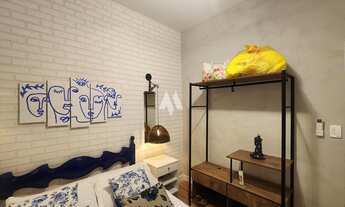 Imagem 7: Apartamento em Gonzaga, Santos/SP - Locação 1 dormitório, 1 vaga - TOTALMENTE MOBILIADO