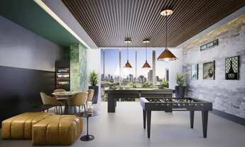 Imagem 2: Apartamento 1 dormitório com lazer completo à venda Ponta da Praia Santos