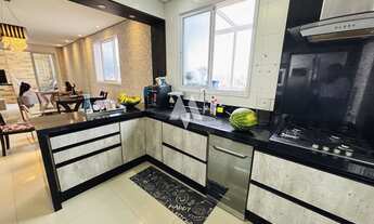 Imagem 6: Apartamento Cobertura Duplex com 3 dormitórios e 2 vagas demarcadas - Marapé / Santos