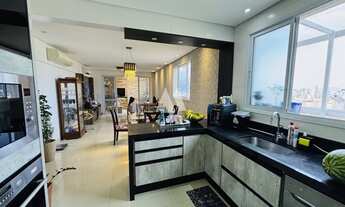 Imagem 3: Apartamento Cobertura Duplex com 3 dormitórios e 2 vagas demarcadas - Marapé / Santos