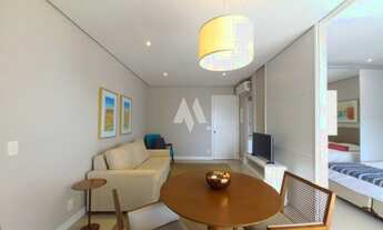 Imagem 6: Apartamento/flat mobiliado com 1 dormitório vista mar aluguel - Pompéia/Santos-SP