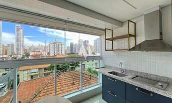 Imagem 2: Apartamento 2 quartos, varanda gourmet e lazer à venda no Embaré em Santos/SP