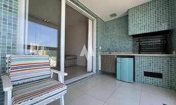 Imagem 5: Apartamento com varanda e vista mar 3 suítes 3 vagas e lazer á venda na Aparecida em Santo