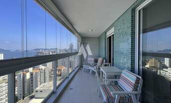 Imagem: Apartamento com varanda e vista mar 3 suítes