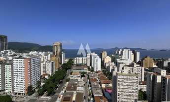 Imagem 3: Apartamento com varanda e vista mar 3 suítes 3 vagas e lazer para alugar na Aparecida em S