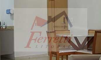 Imagem 4: Apartamento com 2 dormitórios mobiliado e climatizado com vista mar