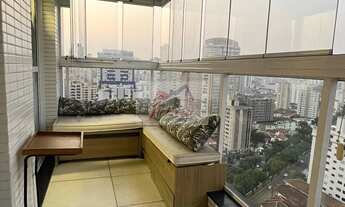 Imagem 2: Apartamento com 1 suíte mobiliado e climatizado em Embaré, Santos/SP