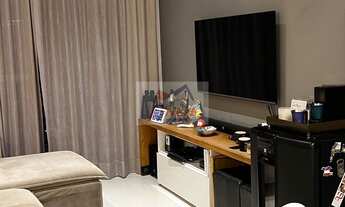 Imagem 6: Apartamento com 1 suíte mobiliado e climatizado em Embaré, Santos/SP