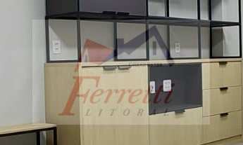 Imagem: Sala comercial mobilada edifício Valongo