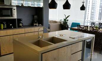 Imagem 5: Apartamento Decorado com 3 dormitórios para Venda em José Menino Santos-SP