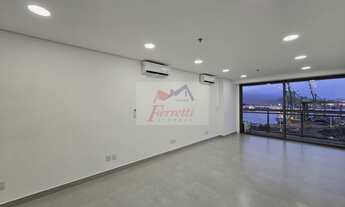 Imagem 4: Sala comercial com 42,14m² para locação em edifício em Valongo, Santos/SP