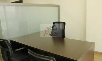 Imagem 6: Sala mobiliada para locação em Valongo-Santos-SP