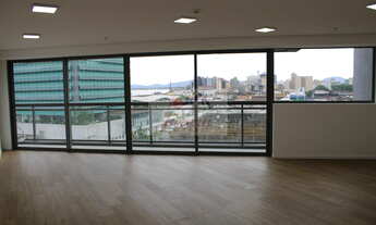 Imagem 3: Sala comercial com 70,34m² para locação em edifício em Valongo, Santos/SP