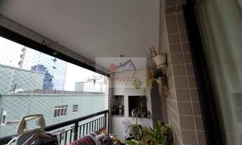 Imagem 4: Apartamento com 2 dormitórios na quadra da praia à venda no bairro José Menino - Santos/SP