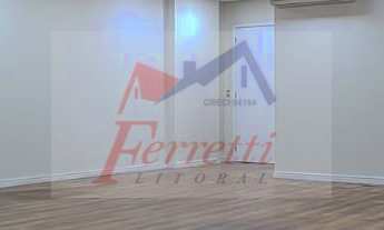 Imagem 2: Sala com 84,28 m² pronta para trabalhar com 2 vagas de garagem em Valongo, Santos/SP