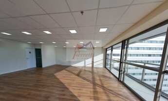 Imagem 4: Sala com 84,28 m² pronta para trabalhar com 2 vagas de garagem em Valongo, Santos/SP