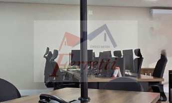 Imagem 4: Sala comercial com 71 mobiliada e climatizada no Porto de Santos