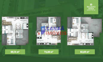 Imagem 4: Recanto Verde Apartamento novo 2 quartos c/ suíte, sacada, elevador e lazer na região Nov