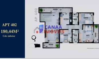 Imagem 2: Cobertura Dúlpex alto padrão com 4 quartos, 2 suítes, SPA